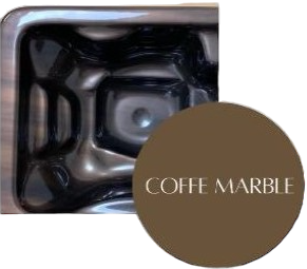 Marmor-Optik Kaffee